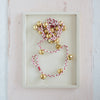 Jingle Bell Garland | Red & White Braided Cord