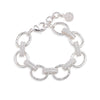 Cleopatra Regal Link Bracelet | Silver