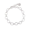 Cleopatra Small Link Bracelet | Silver