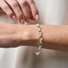 Cleopatra Small Link Bracelet | Silver