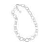 Cleopatra Regal Link Necklace | Silver