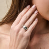 Cleopatra Ring Band | Silver