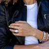 Cleopatra Ring Band | Silver