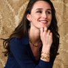 Equestrian Snaffle Bit Earrings | Gold