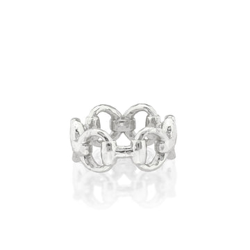 Equestrian Snaffle Bit Ring | Silver