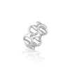 Equestrian Snaffle Bit Ring | Silver