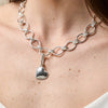 Medium Love Pendant | Silver