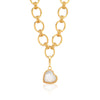 Medium Love Gem Mother of Pearl Pendant