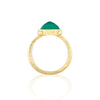 Mystic Eye Gem Ring | Green Onyx