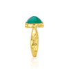 Mystic Eye Gem Ring | Green Onyx
