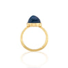 Mystic Eye Gem Ring | Blue Labradorite