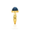 Mystic Eye Gem Ring | Blue Labradorite