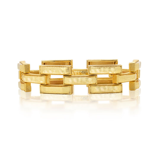Pathway Link Bracelet | Gold