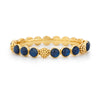 Berry Gem Petite Hinged Bangle | Blue Labradorite
