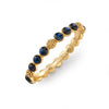 Berry Gem Petite Hinged Bangle | Blue Labradorite