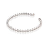 Berry Eternity Petite Hinged Bangle | Silver