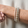 Berry Eternity Petite Hinged Bangle | Silver