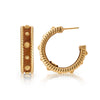 Berry Medium Hoop Earrings | Teak