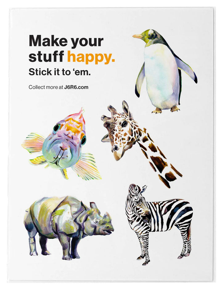 Sticker Set | Zoo Animals