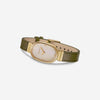Jane | Leather| Gold, Champagne and Olive