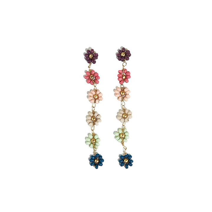 Amanda Flower Dangle Earrings | Port