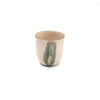 Fronds Espresso Ceramic Cup