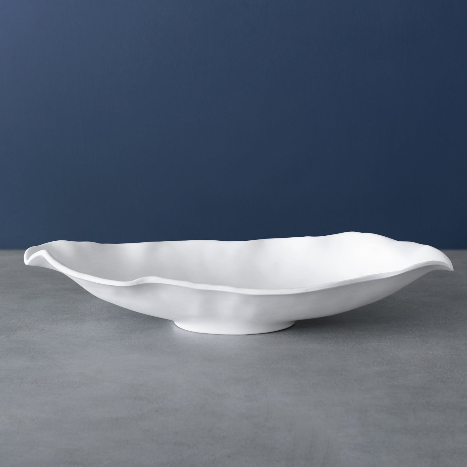 VIDA Nube Med Oval Bowl (White)