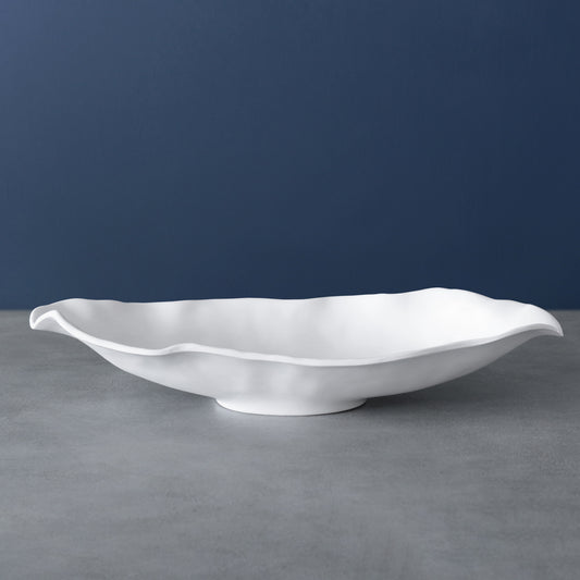 VIDA Nube Med Oval Bowl (White)