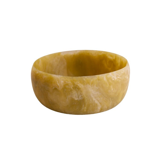 RESIN Sorbet Large Round Bowl ( Matcha)