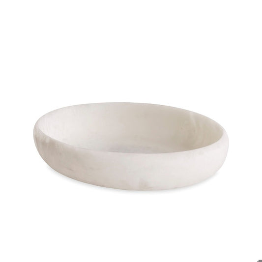 RESIN Sorbet Large Oval Bowl ( Coconut)