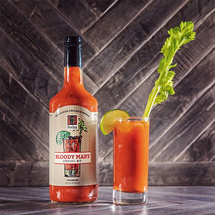 Barrel Aged & Bourbon Smoked Bloody Mary Cocktail Mix