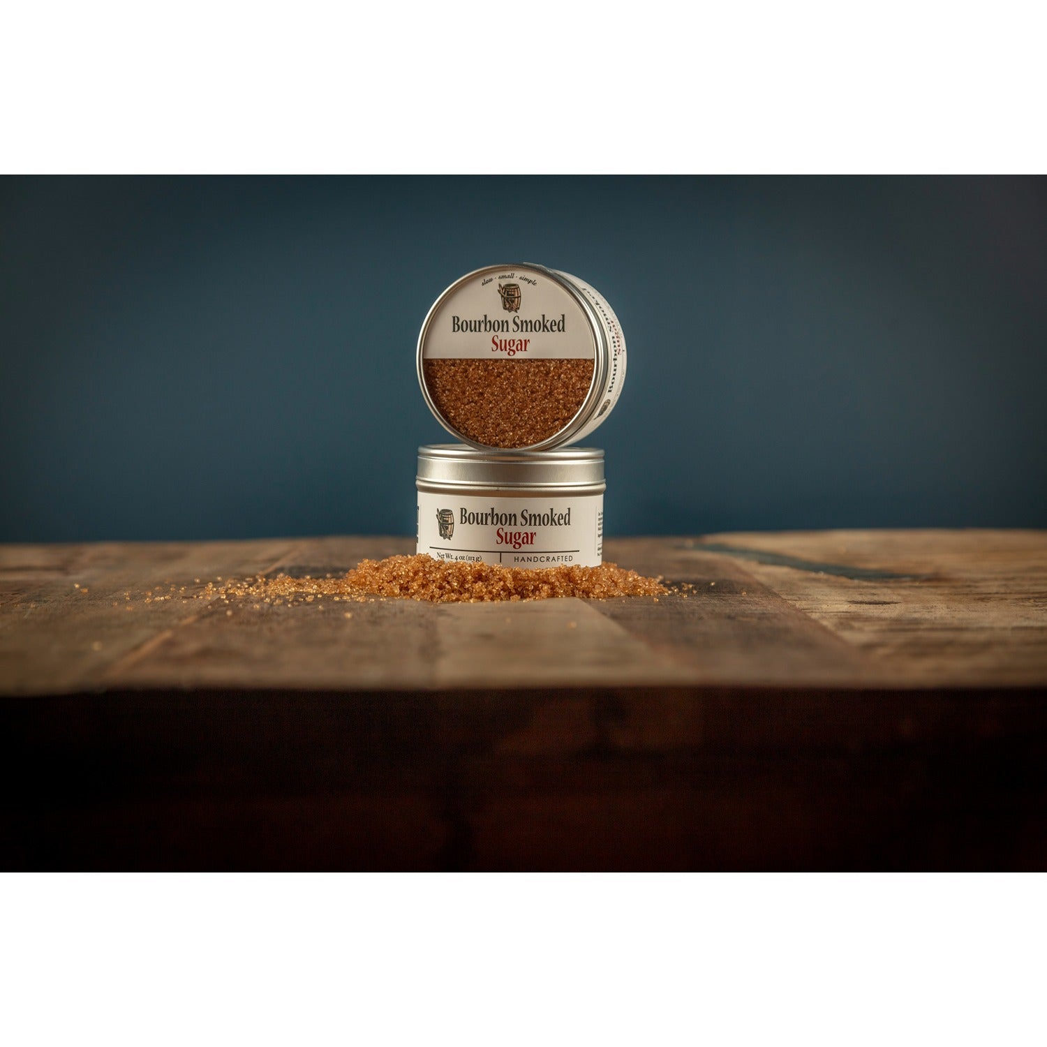 BOURBON SMOKED SUGAR TIN