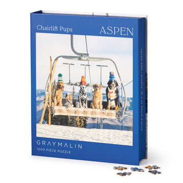 Puzzle 1000 Book Box Gray Malin Aspen (unpriced)