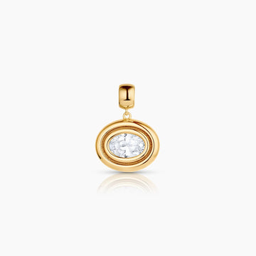 Starlet Oval Charm