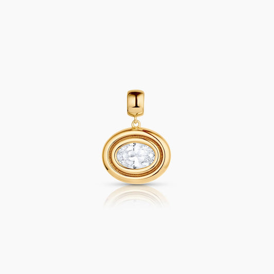 Starlet Oval Charm