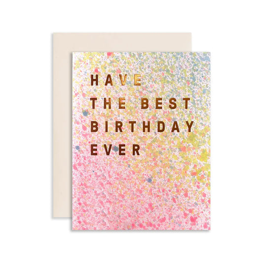 Misty Birthday Card