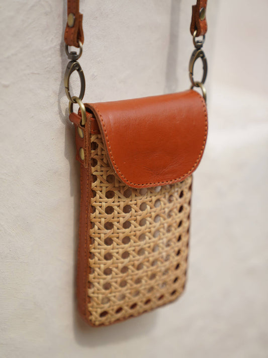 Rome Phone Bag | Tan