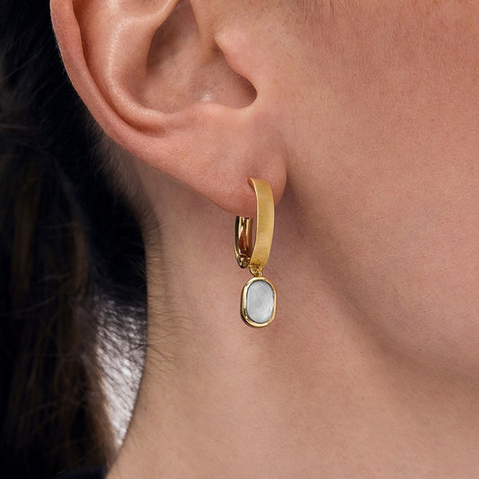 Mercer Gemstone Mini Drop Earrings