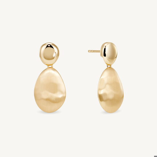 SERRA DROP EARRINGS - Gold