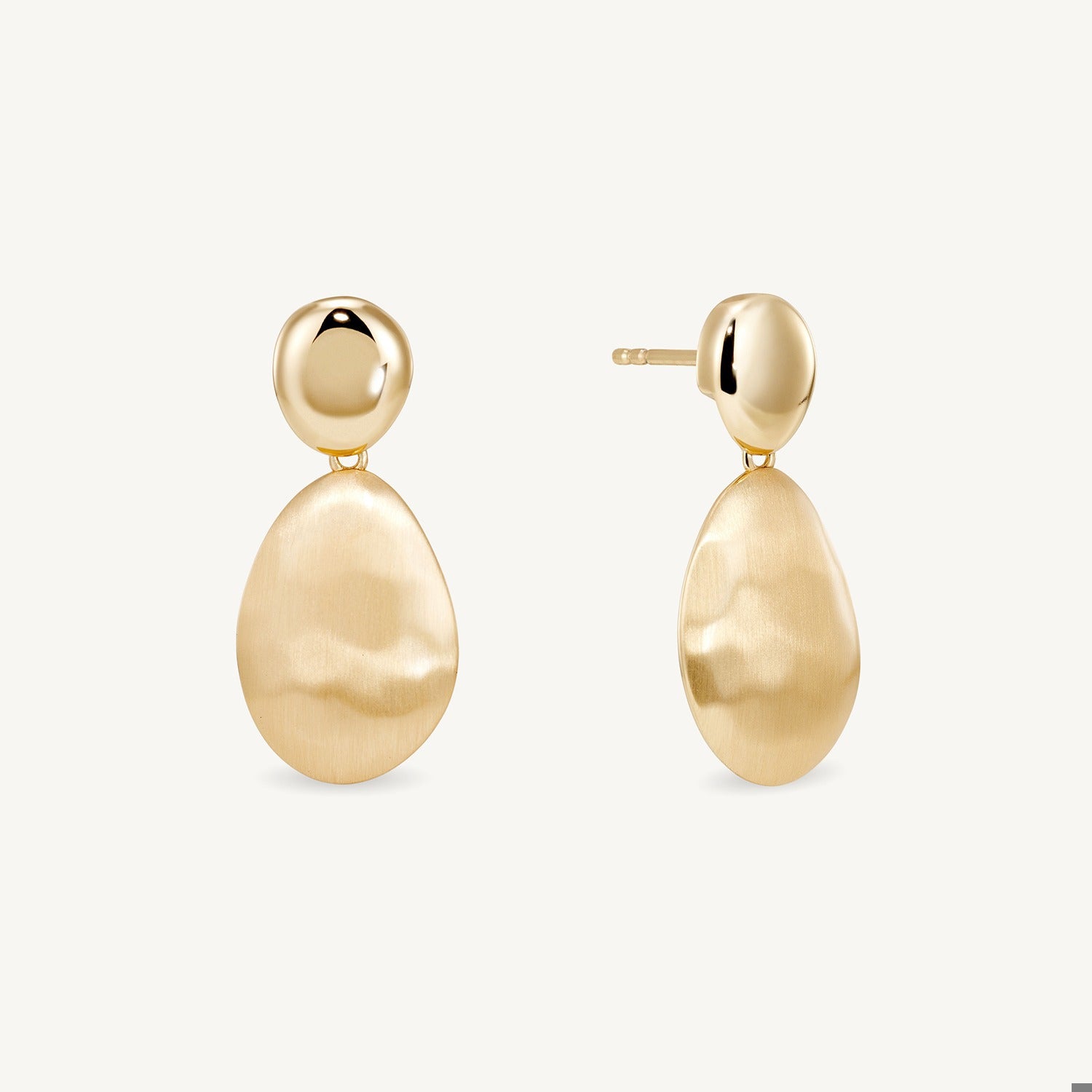 SERRA DROP EARRINGS - Gold