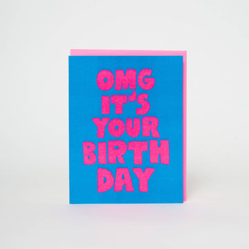 OMG Birthday Card
