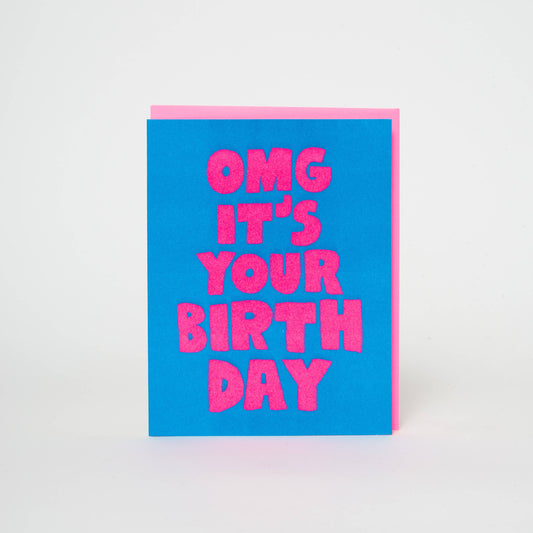 OMG Birthday Card