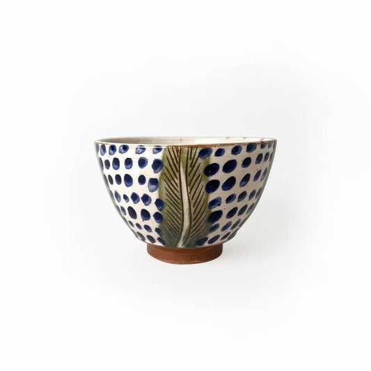 Palm Ceramic Bowl