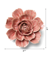 English Garden Ceramic Flower