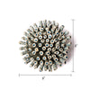 Medium Light Blue Ceramic Flower