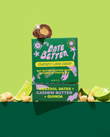 Date Better Snacks | Cashew Lime Crisp