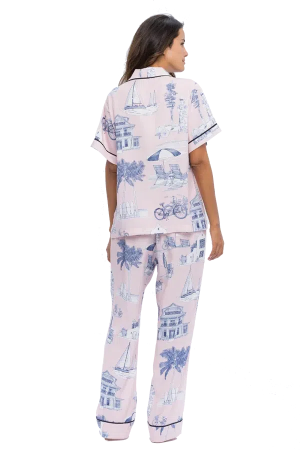 Katie Kime | Florida Toile Pant Set