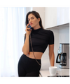Black Crossbody Phone Chain