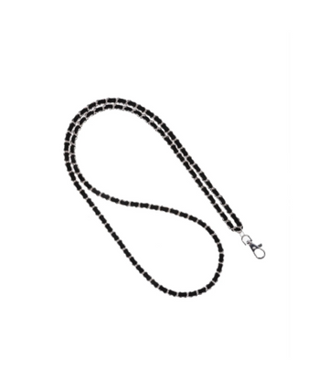 Black Crossbody Phone Chain