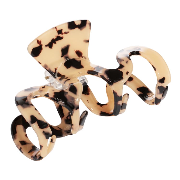 Wavy Claw Clip-Ivory Tokyo